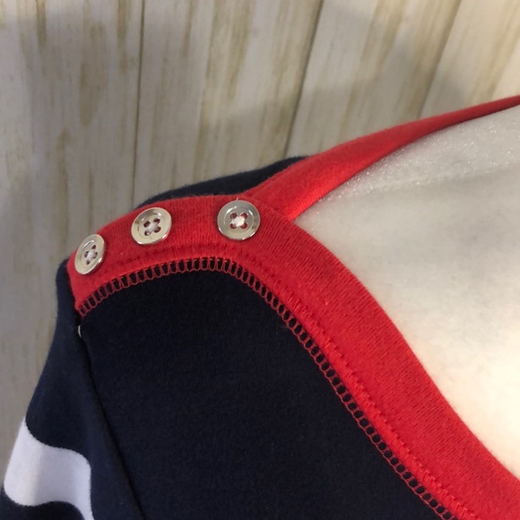 Alfred Dunner anchor women’s stripe top size PM - Picture 4 of 12